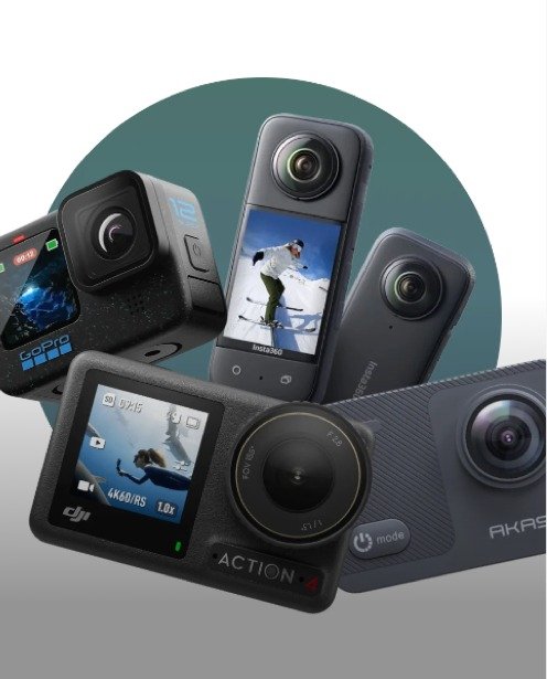 Find the best action camera with our comparison tool hidden